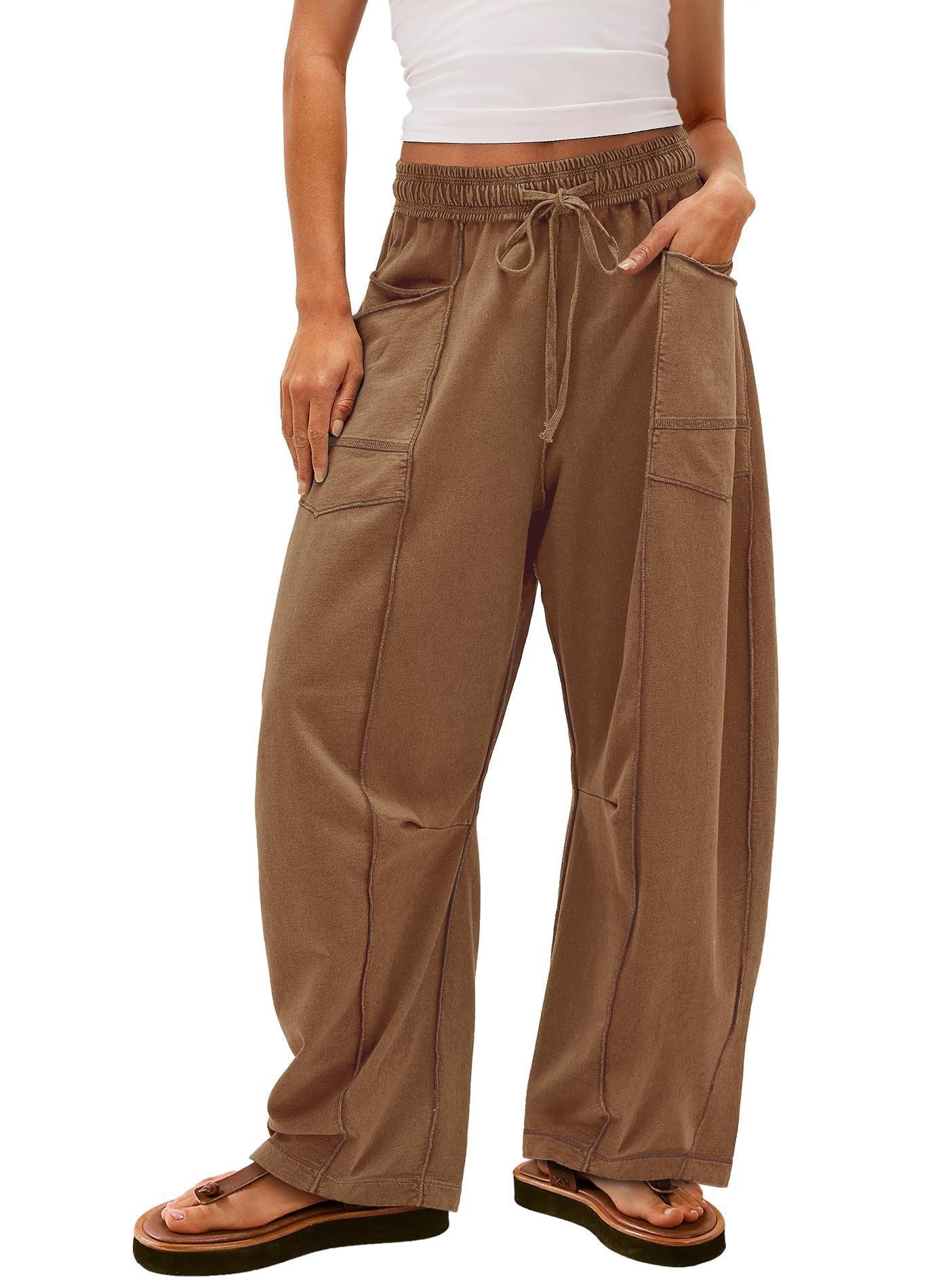 Women's High-Waisted Cargo Pants