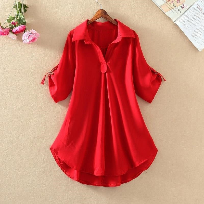 Women's Oversized Shirt Dress