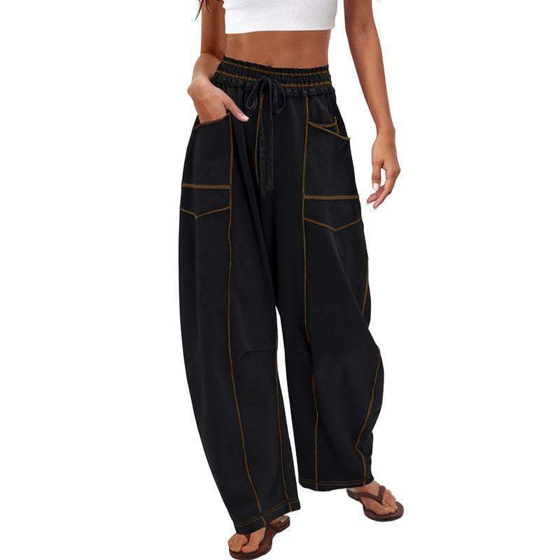 Women's High-Waisted Cargo Pants