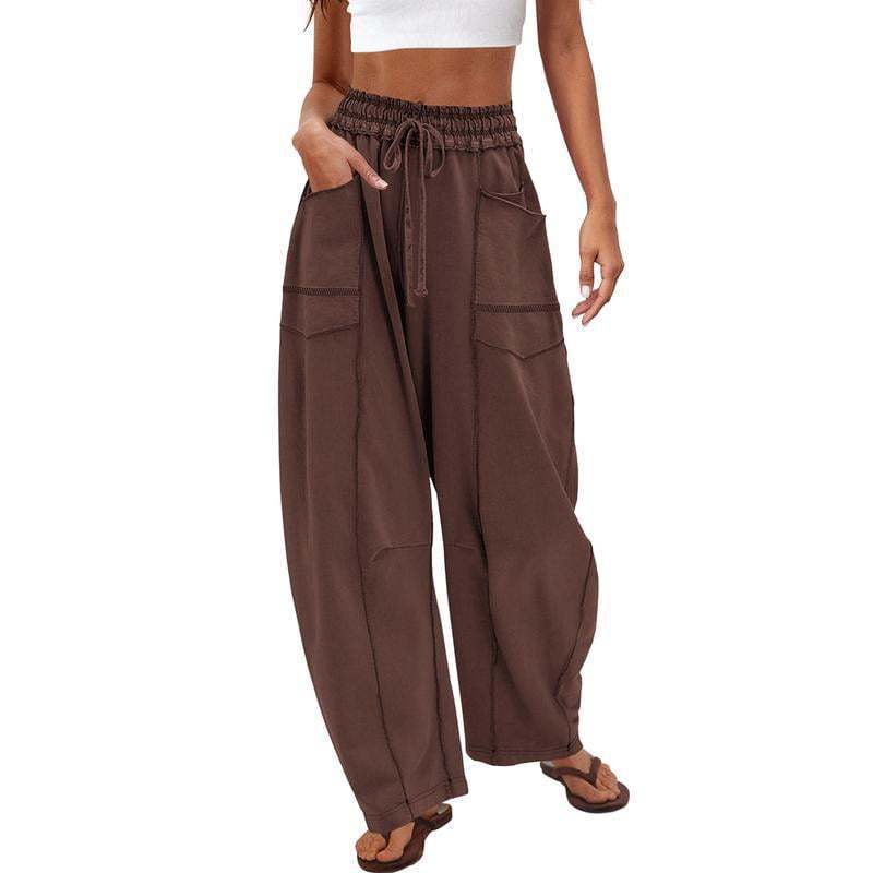Women's High-Waisted Cargo Pants