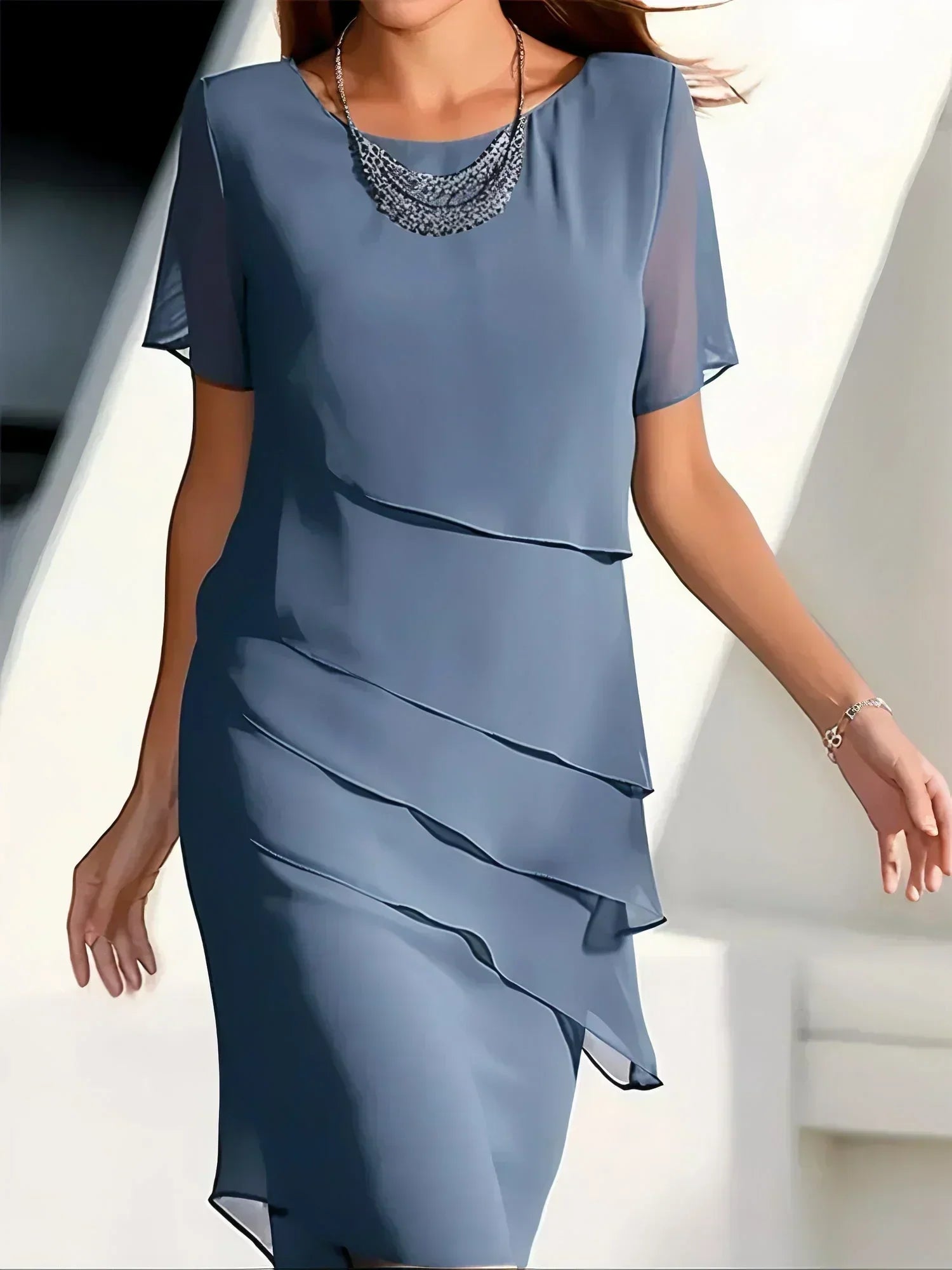 Elegant Layered Dress