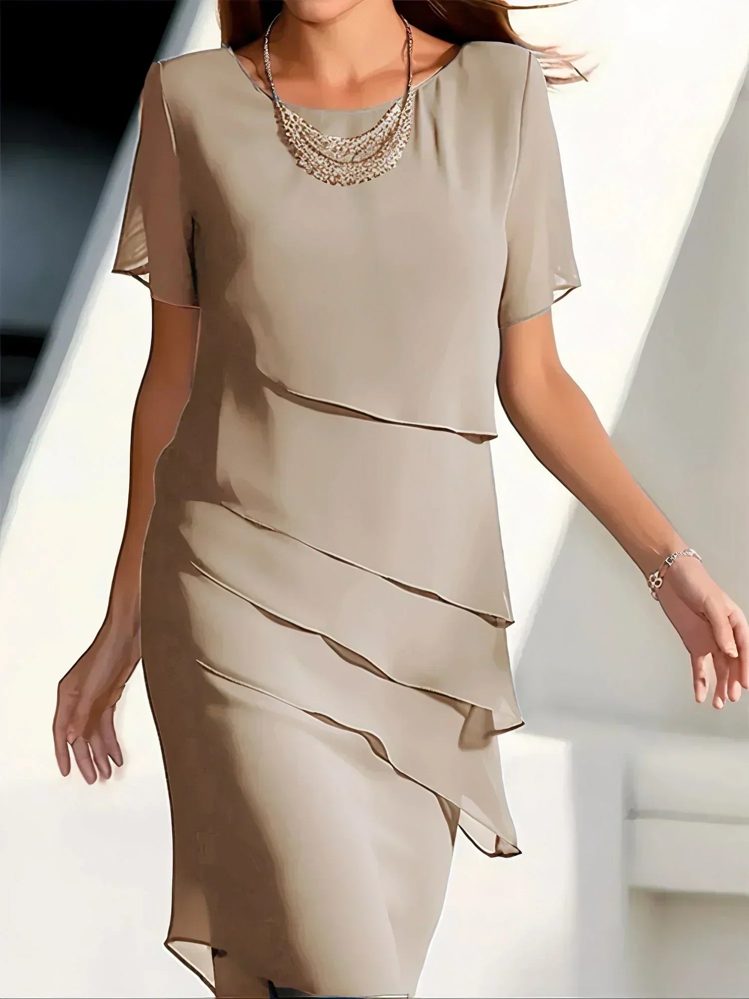 Elegant Layered Dress