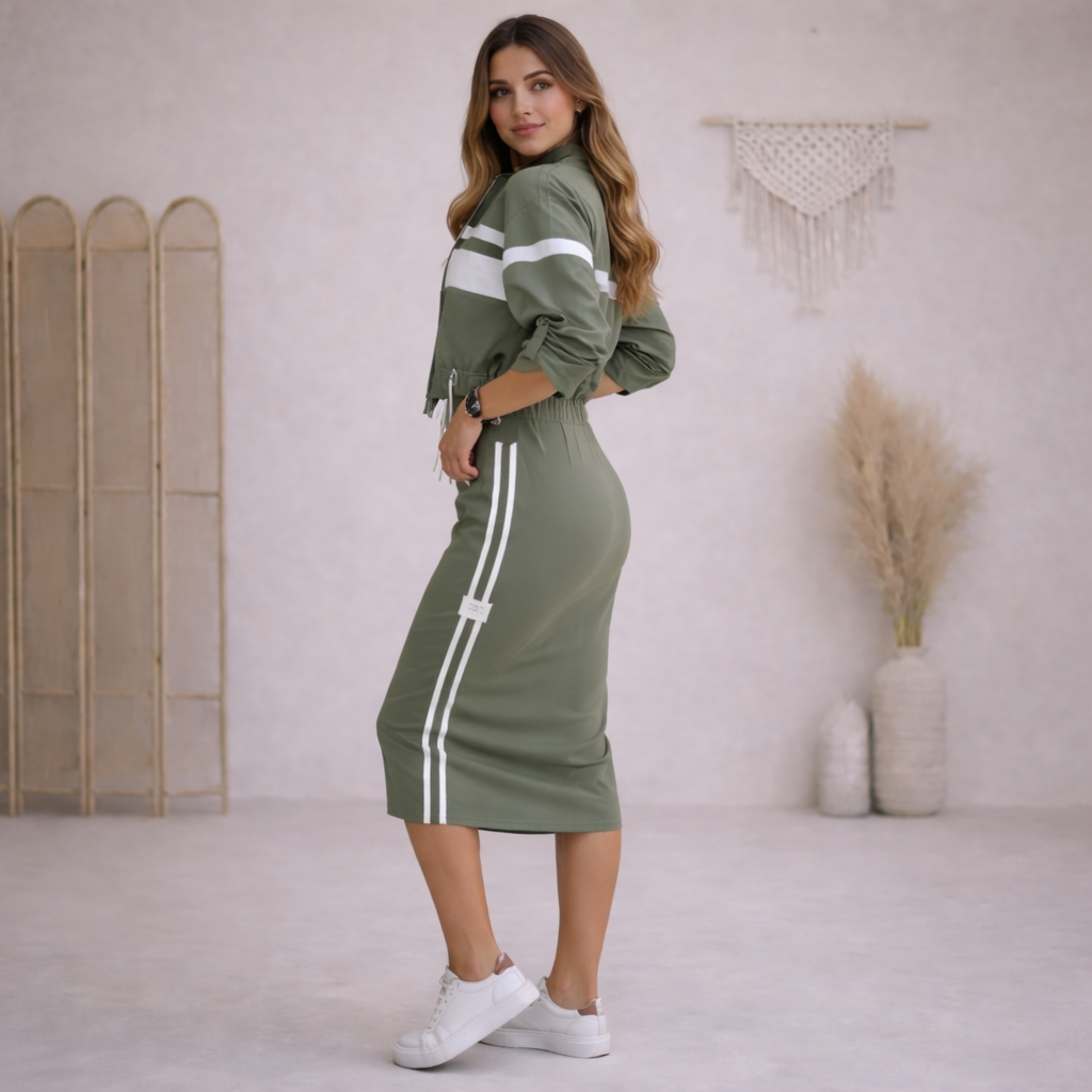 Elegant Casual Two-Piece Set