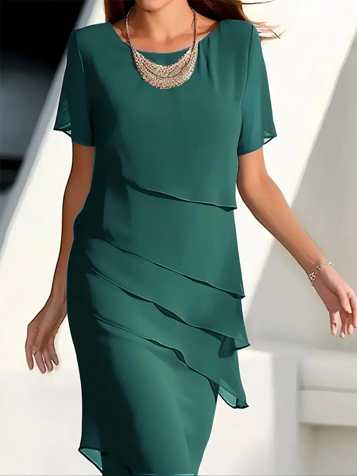 Elegant Layered Dress