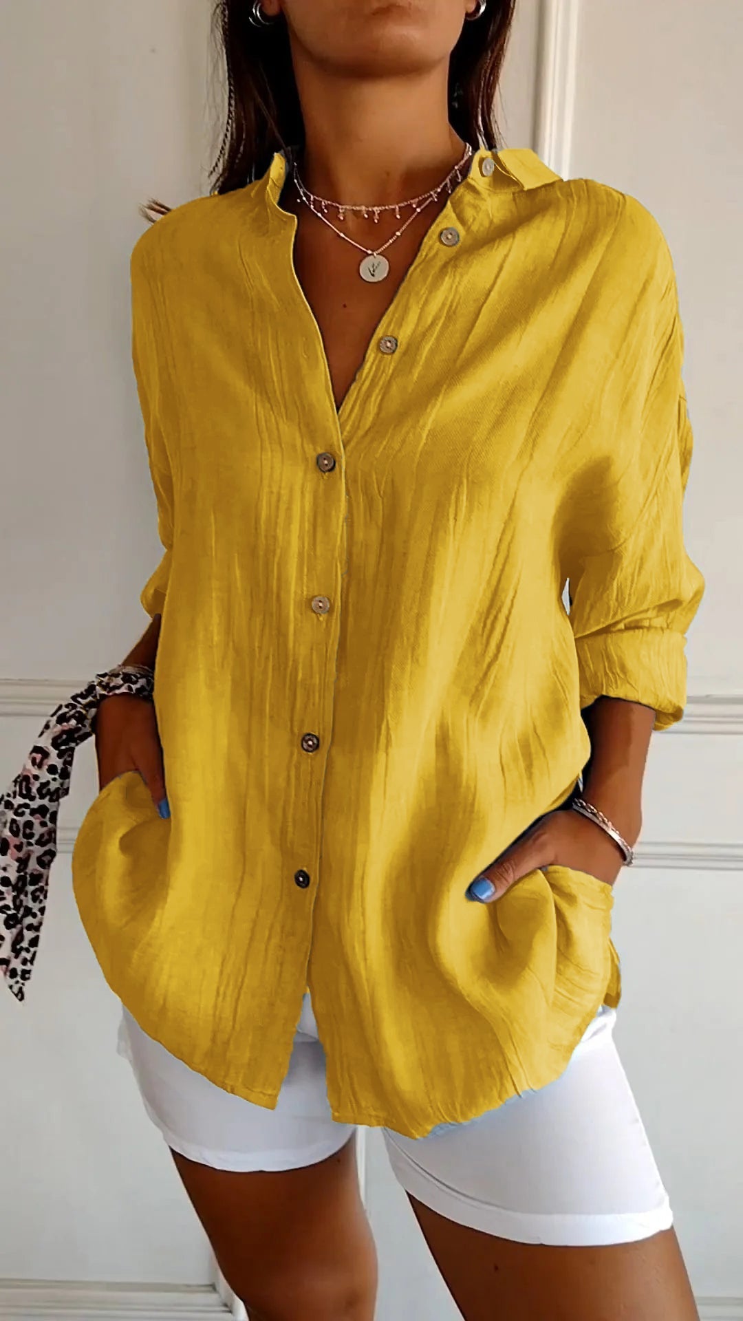 Elegant Oversized Blouse