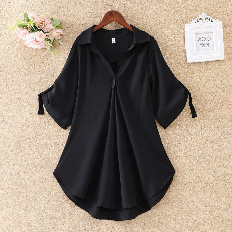 Women's Oversized Shirt Dress
