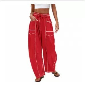 Women's High-Waisted Cargo Pants